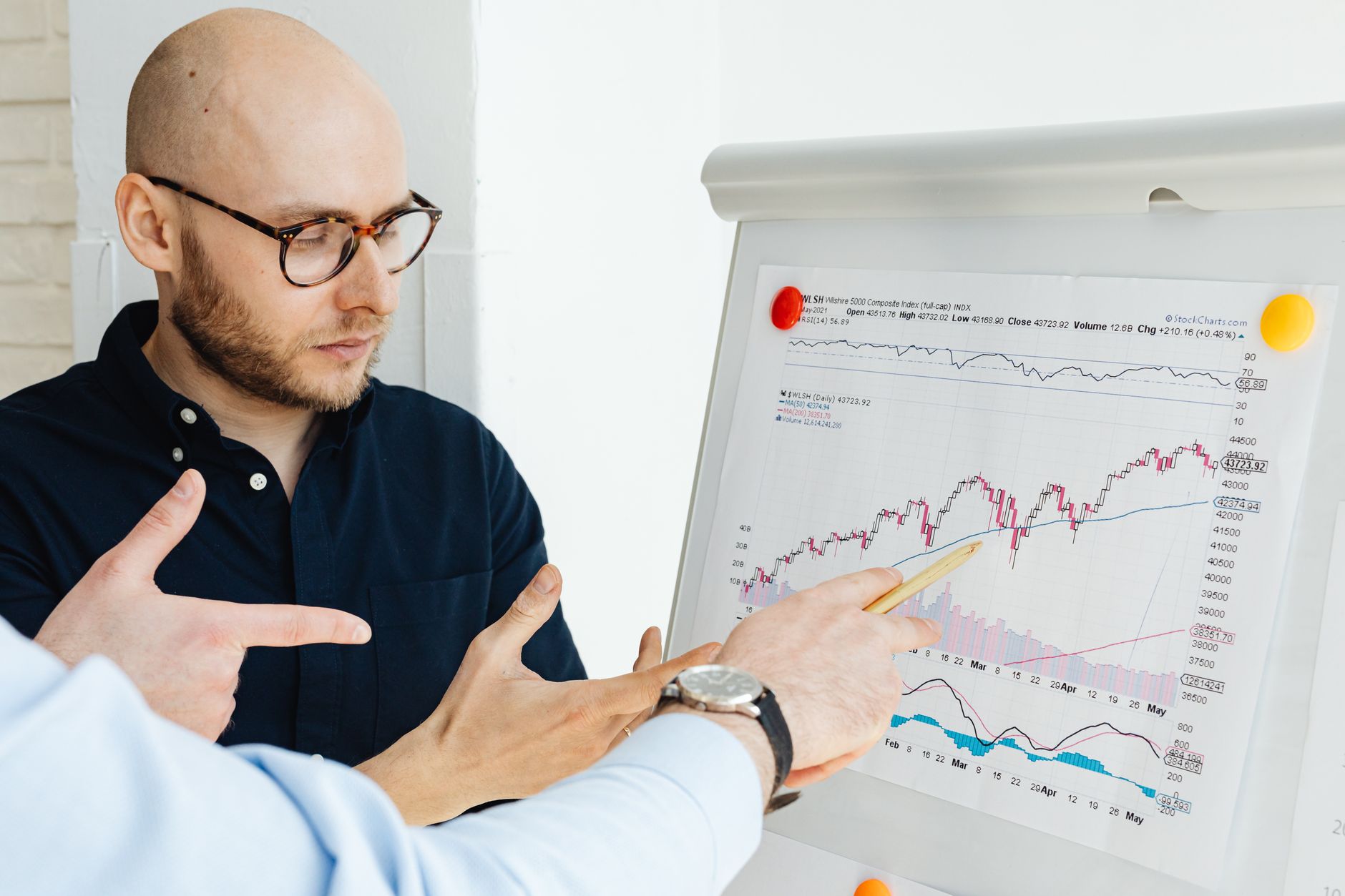 Conseiller financier équipe à Paris